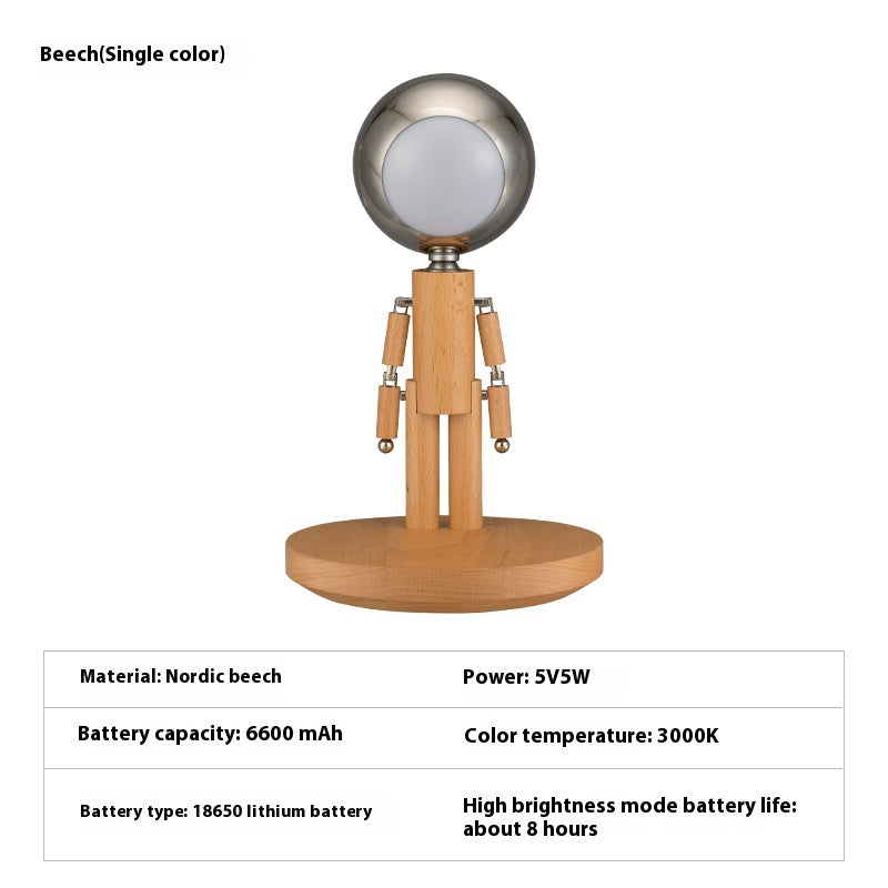 Creative Moon Phase Bedside Lamp